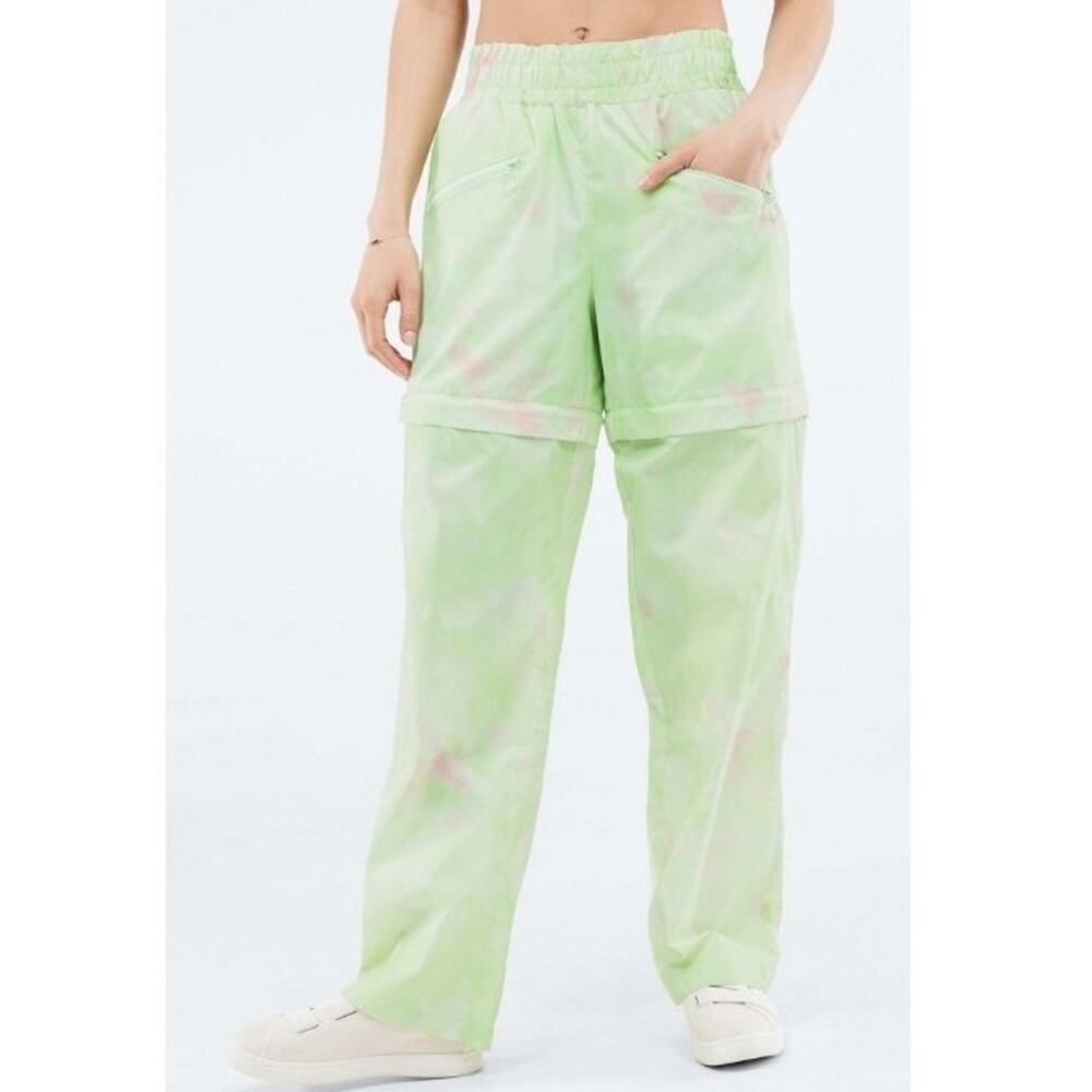 Fabletics Women's Kalani Convertible Track Pants Y2K Ethereal Size M A005171